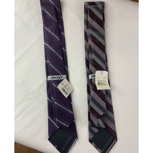 DKNY: Mens Ties   Two New with Tags